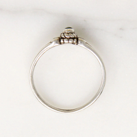 Vibrant Malachite in Dainty Sterling Silver Ring