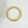 Rich 18k Yellow Gold & Diamond Eternity Band