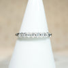 Vintage 1940s Platinum & Diamond Band