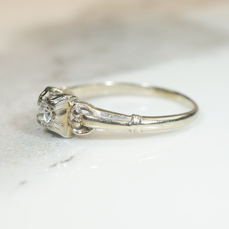 Lovely 1930s Diamond Engagement Ring