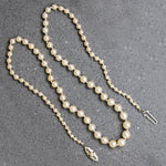 Matinee Length Graduated Cultured Pearl Necklace 