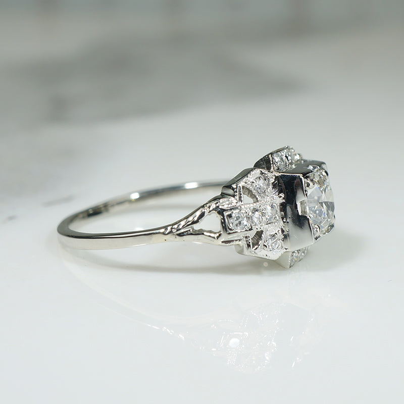 Lovely 1930s Diamond Engagement Ring