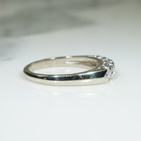 Pretty Mid Century Diamond Wedding Band