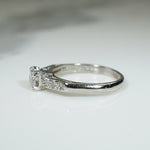 Classic 1940s Platinum Diamond Engagement Ring