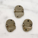 Decadent Art Nouveau Sterling Silver Scatter Pin Set