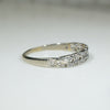 Lovely Vintage Double Diamond Band