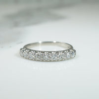 Fabulous Platinum and Diamond Band c1940