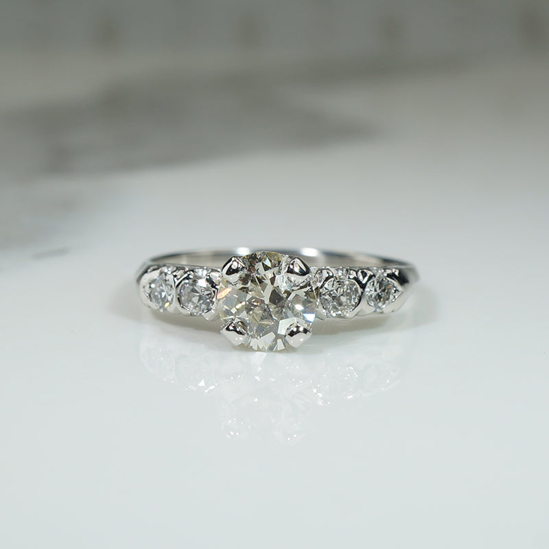 Vintage OMC Diamond Engagement Ring