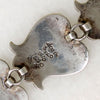 Taxco Gourd Motif Bracelet Signed "Beto Gro"