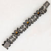 Fascinating Amber & Silver Antique Bracelet