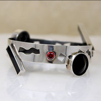 Wild New Wave Silver Bracelet by Mardi-Jo Cohen