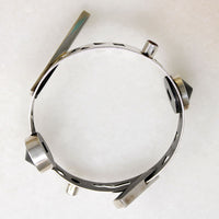 Wild New Wave Silver Bracelet by Mardi-Jo Cohen