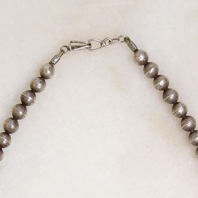 Two-Strand Turquoise & Shell Bead Necklace