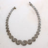 Mexican Modernist Sterling Silver Wave Collar