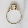 Effervescent 1.70ct Champagne Diamond Art Deco Ring