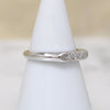 Nine Diamond Chic Platinum Wedding Band