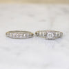Gorgeous "Gem Lite" Diamond & White Gold Bridal Set