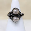 Sterling Silver Orb Ring by Cini