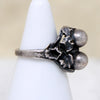 Sterling Silver Orb Ring by Cini