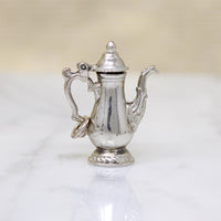 Spill the Tea Sterling Silver Teapot Charm