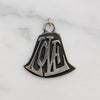 Funky "Love" Bell Sterling Charm