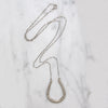 Platinum & Diamond Horseshoe Necklace