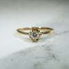 Vintage Gold Diamond Solitaire
