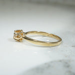 Vintage Gold Diamond Solitaire