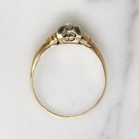 Thoughtfully Designed Retro Diamond Solitaire