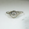Beautiful Belias Filigree OMC Diamond Ring