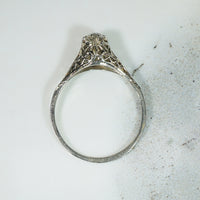Beautiful Belias Filigree OMC Diamond Ring