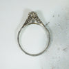 Beautiful Belias Filigree OMC Diamond Ring