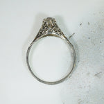 Beautiful Belias Filigree OMC Diamond Ring