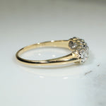 Super Sparkle Vintage 2-Tone Diamond Band