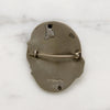 Sensual Art Nouveau Sterling Silver Brooch 