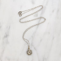 Octagonal Art Deco Diamond Pendant