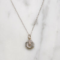 Octagonal Art Deco Diamond Pendant