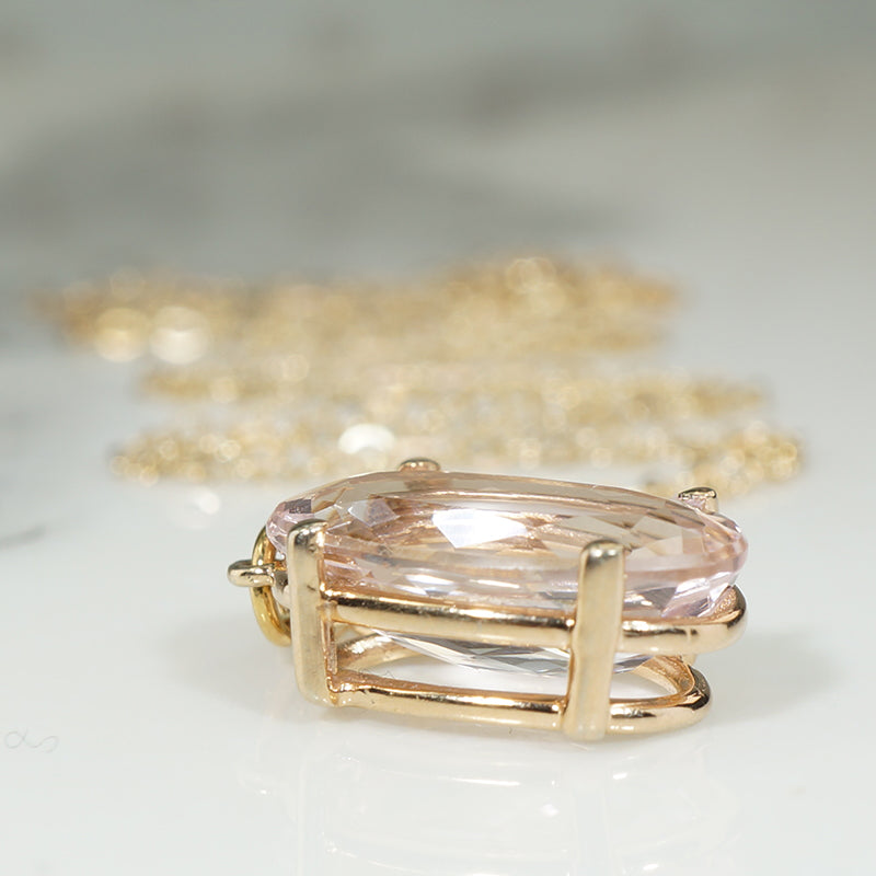 Lovely Morganite Pendant