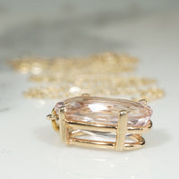 Lovely Morganite Pendant