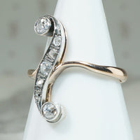 OMC Diamond Art Nouveau Ring