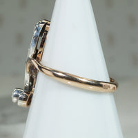 OMC Diamond Art Nouveau Ring