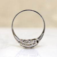 Charming Art Deco Diamond & White Gold Ring