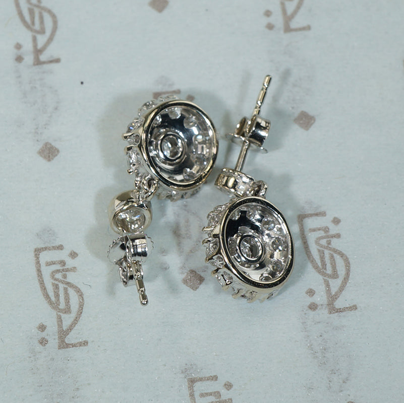 Practical Fancy Sparkling Diamond Drops