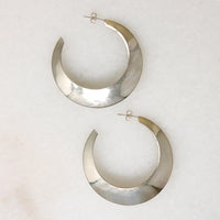 Sterling Silver Statement Hoops