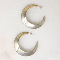 Sterling Silver Statement Hoops