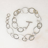 Funky Sterling Link Choker-Length Chain