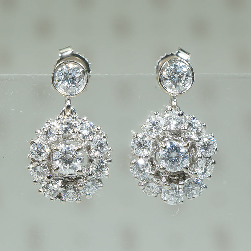Practical Fancy Sparkling Diamond Drops