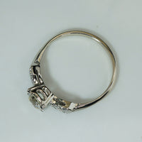 Whimsical OEC Diamond Engagement Ring