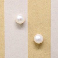 Vintage Akoya Pearls in 14k Gold Studs