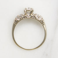 Classic Diamond Engagement Ring with Character